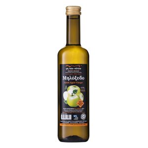 Чист и натурален гръцки ябълков оцет, 500 ml