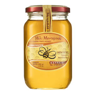 Пчелен мед от Мандариново дърво от полуостров Пелопонес, Гърция/ 450 g