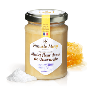 Honey & fleur de sel de Guérande - Мед и морска сол, 230 g