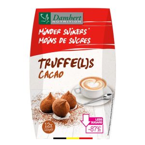Какаови трюфели (с ниско съдържание на въглехидрати и захари), 12 броя