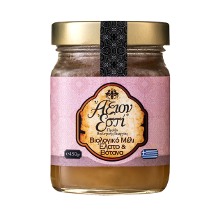 Гръцки мед от ела и горски билки – био, 450 g