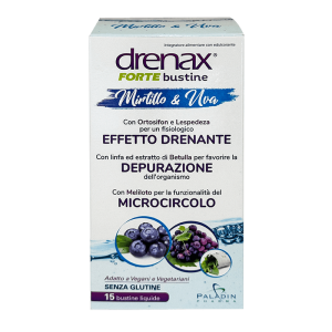 Диуретична формула с гроздово семе и синя боровинка - Дренакс - Drenax® Forte, 15 сашета