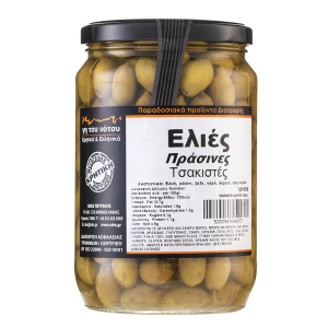 Маслини Tsakistes („счукани“ маслини) в саламура, 465 g