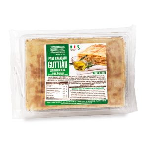 Тънък хрупкав хляб от Сардиния със зехтин - Pane Carasatu Guttiau con olio di olivа, 250 g