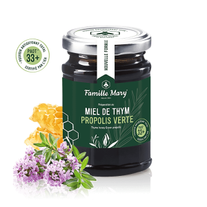 Пчелен мед от дива мащерка + зелен прополис (PAOT® 33+), 200 g