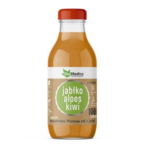 Ябълка + Алое + Киви – За храносмилане и свеж тонус, сок 300 ml