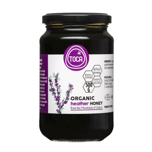 Organic Heather Honey - Био мед от цвят на пирен (хедър), 500 g