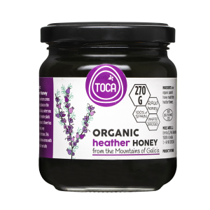 Organic Heather Honey - Био мед от цвят на пирен (хедър), 270 g
