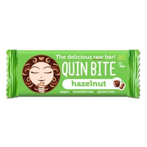 Суров десерт Био QUIN BITE - Лешник, 30 g