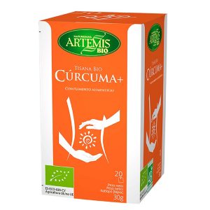 Curcuma+, BIO/ Kуркума + джинджифил, женско биле и черен пипер, 20 филтърни пакетчета
