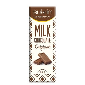 Млечен шоколад без захар – неустоим вкус с по-малко въглехидрати, 40 g