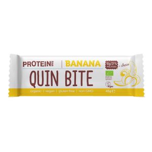 Веган протеинов суров десерт БИО QUIN BITE - банан, 45 g