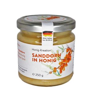 Пчелен цветен мед с облепиха/ морски зърнастец (Германия), 250 g