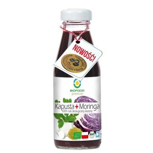 Сок от ферментирало червено зеле и моринга БИО – Детокс и имунна подкрепа, 200 ml