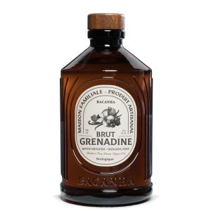 Сироп гренадин – Френски сироп за коктейли, лимонади и десерти, Bacanha Brut Grenadine, 400 ml