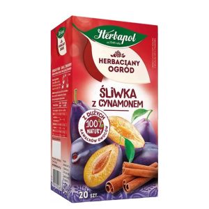 Чай Слива и Канела, 20 филтърни пакетчета