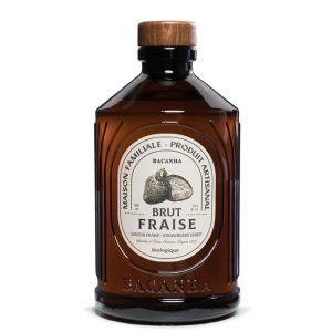 Сироп с ягоди – Френски сироп за коктейли, лимонади и десерти, Bacanha Brut Fraise, 400 ml