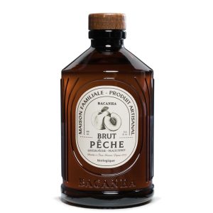 Сироп с праскова – Френски сироп за коктейли, лимонади и десерти, Bacanha Brut Pêche, 400 ml