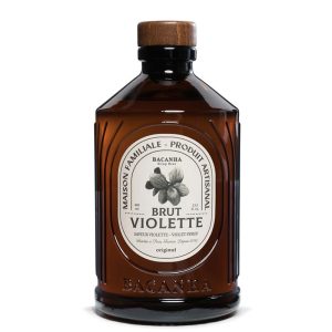 Сироп с теменужки – Френски сироп за коктейли, лимонади и десерти, Bacanha Brut Violette, 400 ml