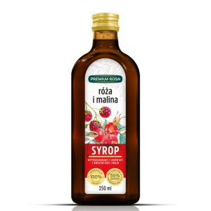 Сироп от шипка и малина, 250 ml