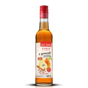 Домашен сироп от круша с карамфил и канела, 400 ml