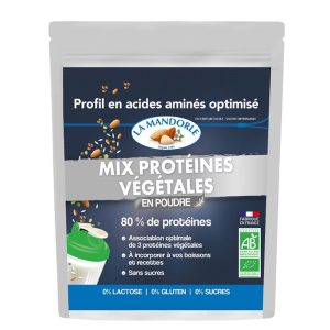 Растителен протеин от ориз и грах, БИО – 230 g, прах