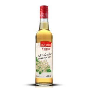 Домашен сироп от цвят на черен бъз, 400 ml