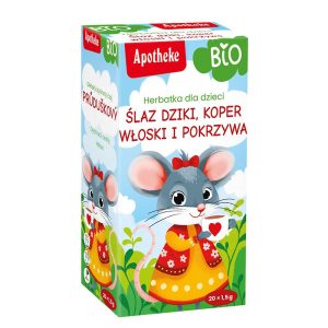 Билков чай за деца При кашлица (горски слез, резене, риган), 20 филтърни пакетчета