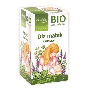 Билков чай за кърмачки (жаблек, маточина, резене), 20 филтърни пакетчета