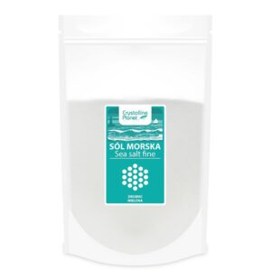 Натурална морска сол, фино смляна, 1 kg