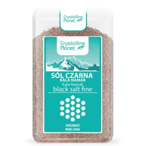 Черна сол Кала Намак, фино смляна, 600 g