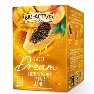 Sweet Dream - Плодов чай с манго, праскова и куркума, 20 филтърни пакетчета х 2 g