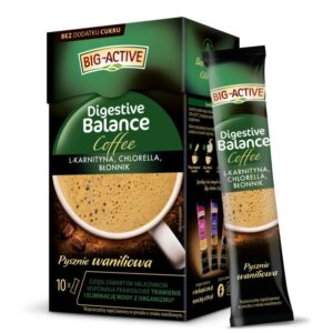 Digestive Balance - Разтворимо кафе с инулин, L-карнитин и глухарче – Ванилия, 10 пакетчета х 10 g