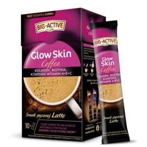 Glow Skin – Кафе напитка с колаген, биотин и витамини A, C и E, 10 пакетчета х 10 g